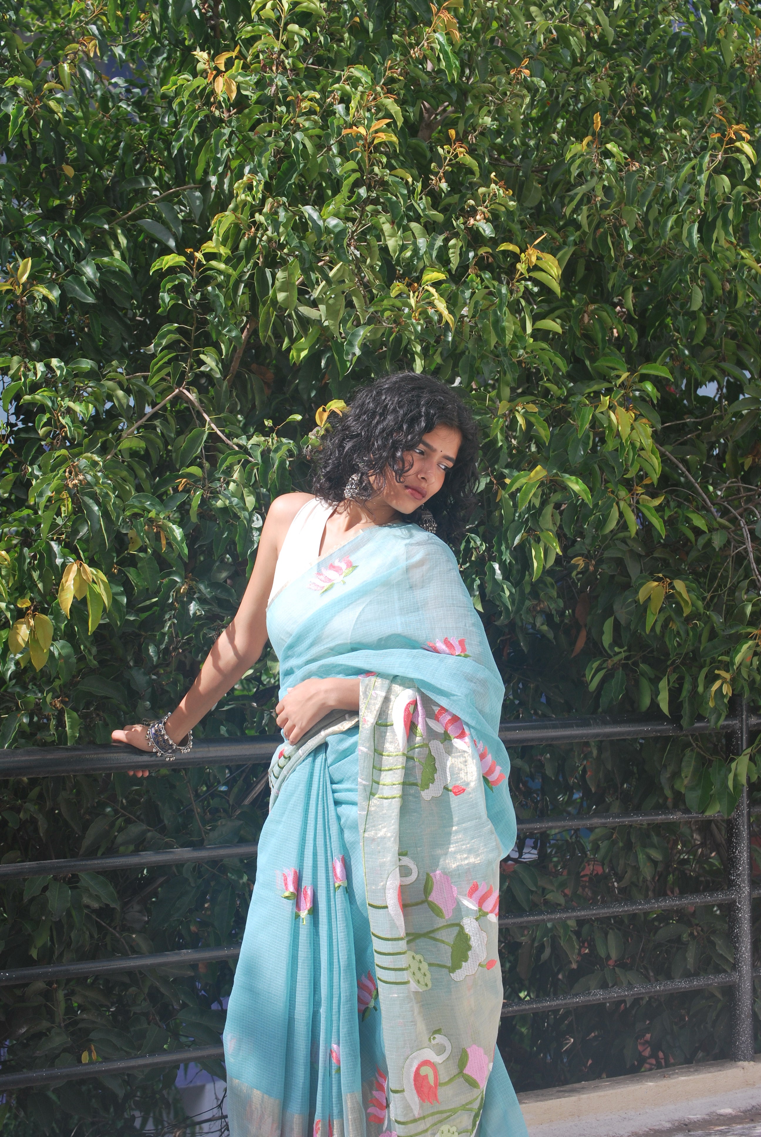Aqua Mint Half Tissue Ensemble