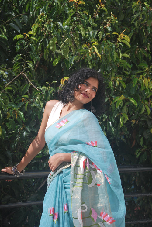 Aqua Mint Half Tissue Ensemble