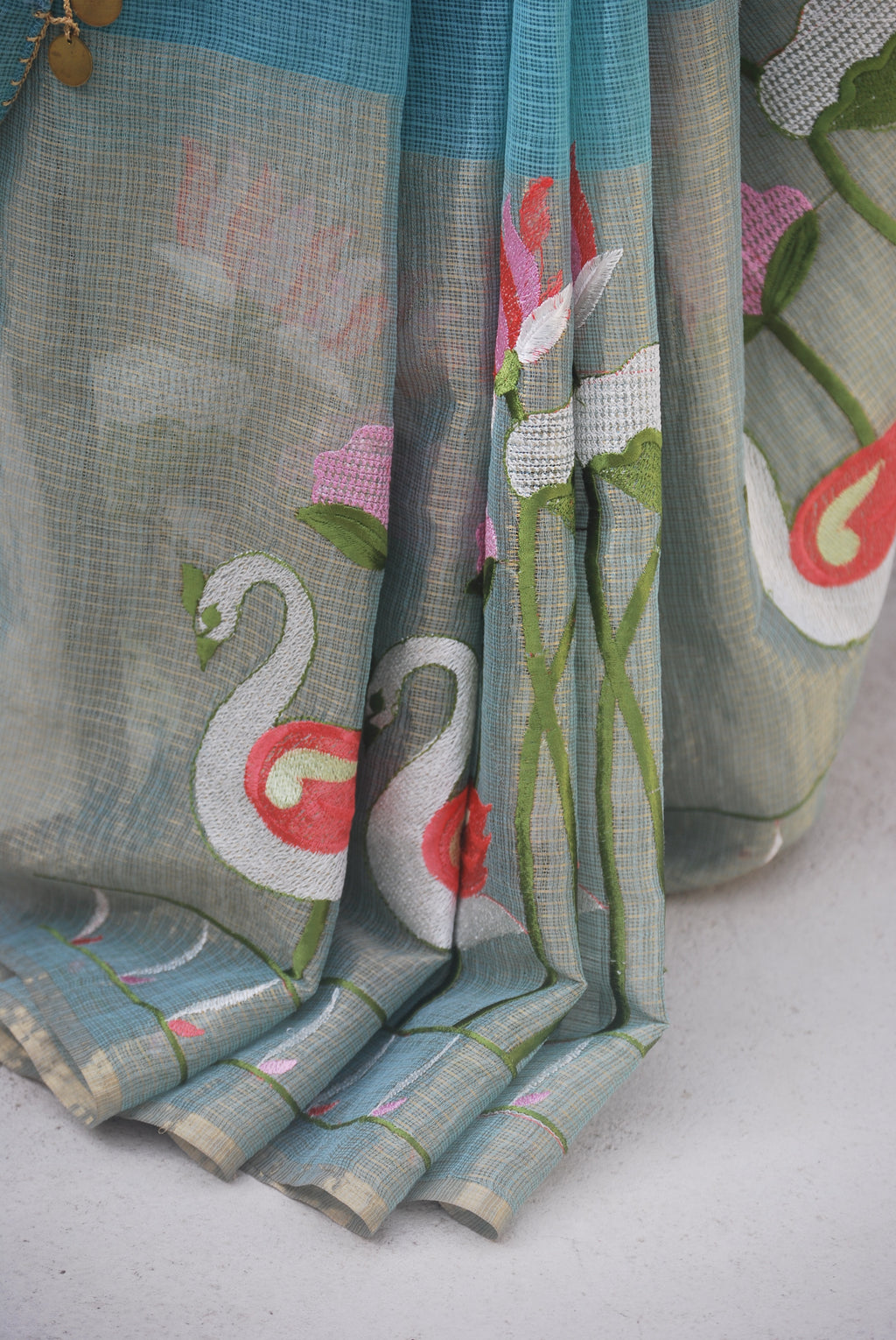 Aqua Mint Half Tissue Ensemble